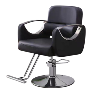 Apex Ergonomic Black & Chrome Salon Styling Chair Apex Ergonomic Black & Chrome Salon Styling Chair